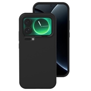 Xiaomi 17 Liquid Silicone Hoesje - Zwart