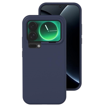 Xiaomi 17 Liquid Silicone Hoesje - Middernachtblauw