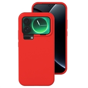 Xiaomi 17 Liquid Silicone Hoesje - Rood