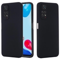 Xiaomi Redmi Note 11/11S Liquid Siliconen Hoesje - Zwart