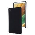 Samsung Galaxy Tab A7 Lite Liquid Silicone Hoesje - Zwart