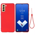 Samsung Galaxy S21 FE 5G Liquid Siliconen Hoesje