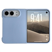 iPhone Duo Liquid Siliconen Hoesje - MagSafe Compatibel - blauw