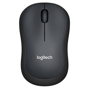 Logitech M220 Silent Draadloze Muis - Zwart