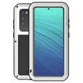 Love Mei Powerful Samsung Galaxy S20 Hybrid Case - Zilver