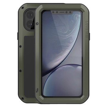 Love Mei Powerful iPhone 11 Pro Hybrid Case - Army Groen