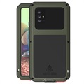 Love Mei Powerful Samsung Galaxy A71 5G Hybrid Case (Geopende verpakking - Uitstekend) - Groen