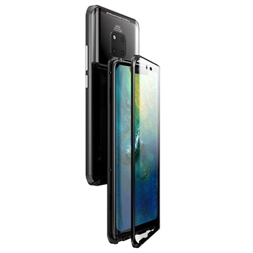 Luphie Magnetische Huawei Mate 20 Pro Hoesje - Zwart