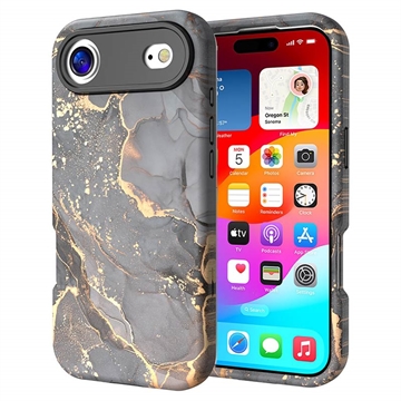 iPhone Air Luxe Marmer Hybride Hoesje