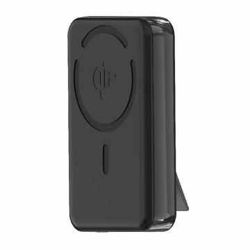 M02A 10000mAh Qi2 Magnetische Draadloze Powerbank met Ingebouwde Standaard - 35W - Wit