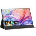 M156U01 15.6 inch 4K UHD draagbare monitor - zwart