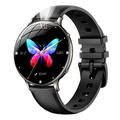 M201 ultradun smartwatch voor dames met IP68-waterdichtheid - zwart