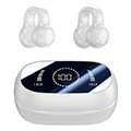 M47 Earclip Botgeleiding Draadloze Hoofdtelefoon met Mic Bluetooth 5.3 Gaming Headset Ruisonderdrukking Sport Hoofdtelefoon