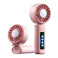 M814 Opvouwbare TEC-koelventilator met dynamisch display - 3000mAh - Roze