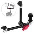 MA-03 11" Magic Mount met drie armen voor DSLR-camera, monitor en lamp