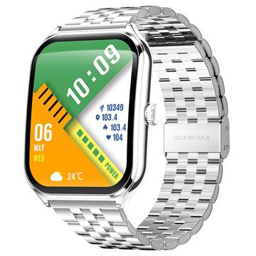 MT61 ultradunne Smart Watch met AMOLED-scherm - Zilver