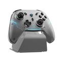 Machenike G5Pro Max draadloze gamecontroller met oplaadstation - grijs