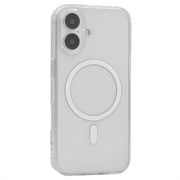iPhone 17 Hybride Hoesje - MagSafe Compatibel - Doorzichtig