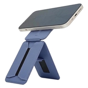 MagSafe-compatibele standaard / selfiestick met kaarthouder voor iPhone - Paars