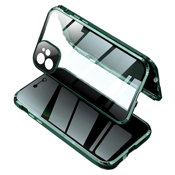 iPhone 11 Magnetisch Cover met Privacygehard Glas