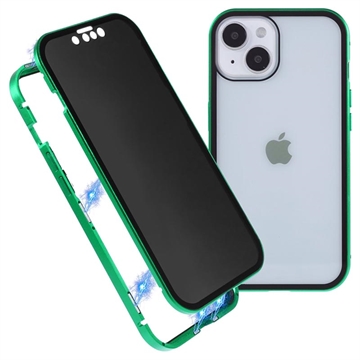 iPhone 15 Magnetisch Cover met Privacygehard Glas