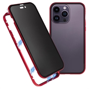 iPhone 15 Pro Max Magnetisch Cover met Privacygehard Glas