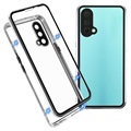 OnePlus Nord CE 5G Magnetisch Cover met Gehard Glas Achterkant