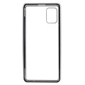 Samsung Samsung Galaxy A51 Magnetisch Cover met Gehard Glas