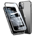 iPhone 11 Pro Magnetisch Hoesje met Gehard Glas