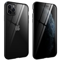 iPhone 11 Pro Magnetisch Cover met Gehard Glas - Privacy