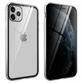iPhone 11 Pro Magnetisch Cover met Gehard Glas - Privacy