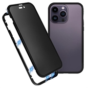iPhone 16 Pro Max Magnetisch Hoesje met Gehard Glas - Privacy