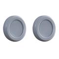 Magnetische Houder voor Afstandsbediening of Stopcontact - 2 stuks. - Grijs