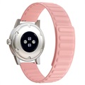 Samsung Galaxy Watch4/Watch4 Classic/Watch5/Watch6 Magnetisch Siliconen Sportband - Roze