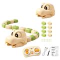 Magnetische slang RC-speelgoed - Afstandsbediening, modulair ontwerp, 4 spelmodi - Beige