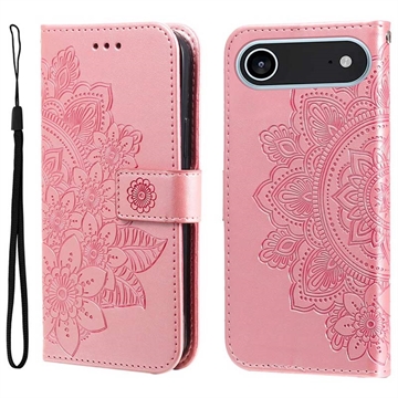 iPhone 17 Air Mandala Series Portemonnee-hoesje - Roze