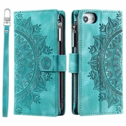 iPhone 16e Mandala Series Portemonnee-hoesje - Groen