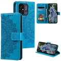 Xiaomi Redmi 12C Mandala Series Portemonnee Hoesje - Blauw