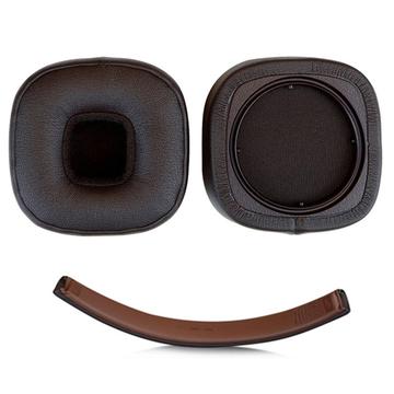 Marshall Major V Eiwit-leren vervangende oorkussens en hoofdband set