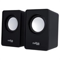 Maxlife Home Office MXHS-01 Computer Luidsprekers - 2x3W - Zwart