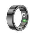 Maxlife MXSR-100 Smart Ring met Oplaadhouder - Maat: 9/19.1mm - Zwart