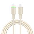 Mcdodo Alpha-serie siliconen USB-C-kabel 65W – 1.2m – beige