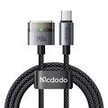 Mcdodo CA-207 140W USB-C naar MagSafe 3 Oplaadkabel - 2m - Zwart