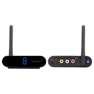 Measy AV530 Draadloze AV Zender en Ontvanger Set - 5.8GHz/300m - EU Stekker