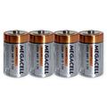 Megacell Krachtige LR20/D Alkaline batterijen - 4 stuks.