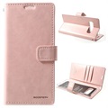 Mercury Goospery Blue Moon Samsung Galaxy S10 Portefeuille Hoesje - Roos Goud