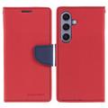Mercury Goospery Fancy Diary Samsung Galaxy S24 Portemonnee Hoesje