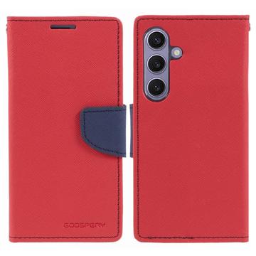 Mercury Goospery Fancy Diary Samsung Galaxy S24 Portemonnee Hoesje