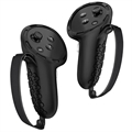 Meta Quest 3 Controller Anti-Drop Silicone Covers - Black