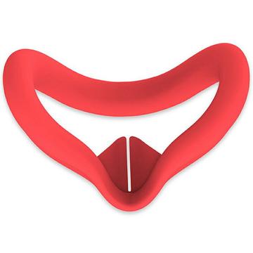 Meta Quest 3S VR gezichtsinterface siliconen hoes - Rood